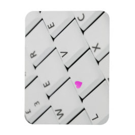 Ímã Letras de amor do teclado do computador