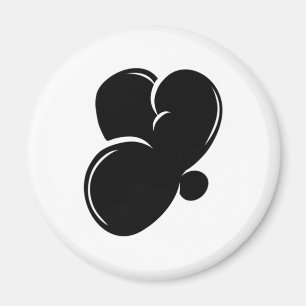 Imã Letras de grafite Y Essencial