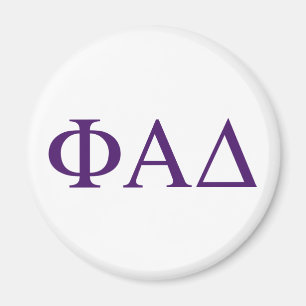 Imã Letras Gregas Phi Alpha Delta