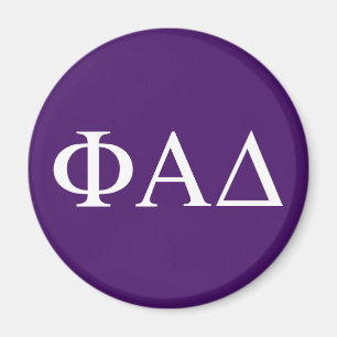 Imã Letras Gregas Phi Alpha Delta