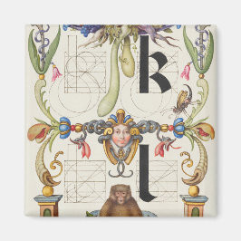 Imã Letras k e l de Mira Calligraphiae Monumenta