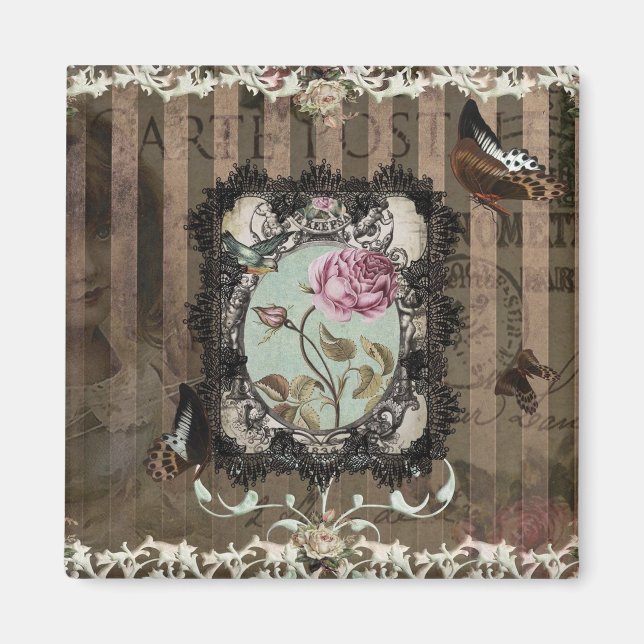 Imã Letras Vitorianas (Frente)