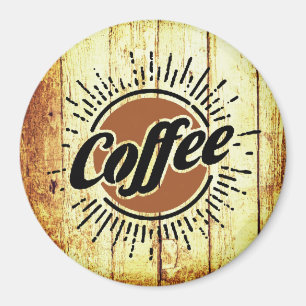 Imã Letreiro de café retrô