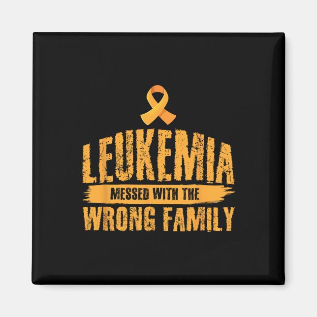 Imã Leucemia Mensada Com Leucemia De Suporte Familiar  (Frente)