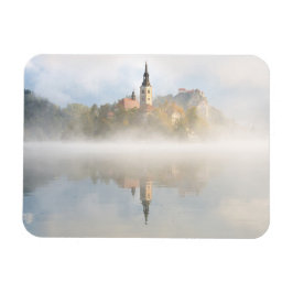 Ímã Levantamento do sol no lago Bled