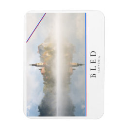 Ímã Levantamento do sol no lago Bled