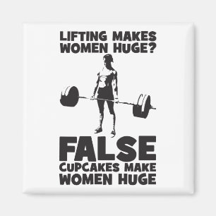 Imã Levantar faz mulheres enormes? Falso. Cupakes faz