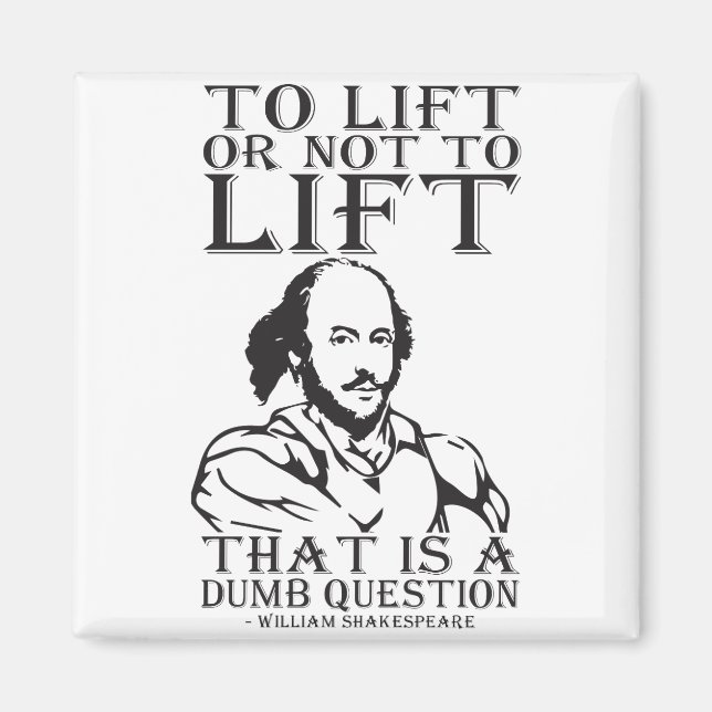 Imã Levantar Ou Não Levantar? - William Shakespeare (Frente)