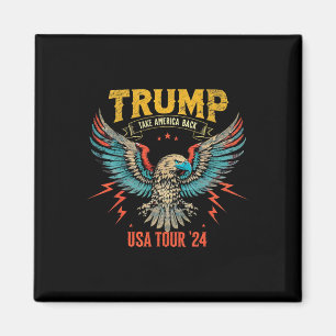 Imã Levar a América de Volta Trump Cowboy Rodeio Eleiç