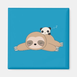 Imã Leve animada e bonita com urso panda