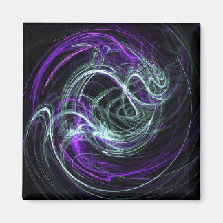 Imã Leve Dentro - Violet & Indigo Swirls