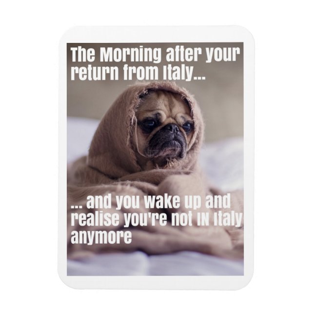 Ímã Leve-me de volta à Itália Magnet (Vertical)