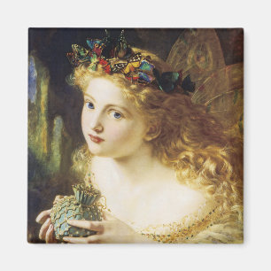 Imã Leve o rosto justo da mulher