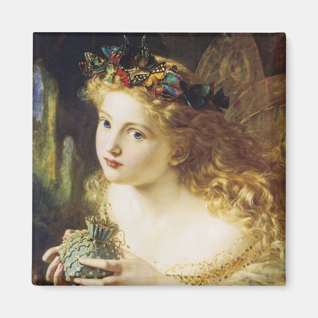 Imã Leve o rosto justo da mulher (Frente)