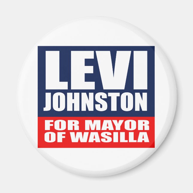 IMÃ LEVI JOHNSTON PARA PRESIDENTE DE WASILLA (Frente)