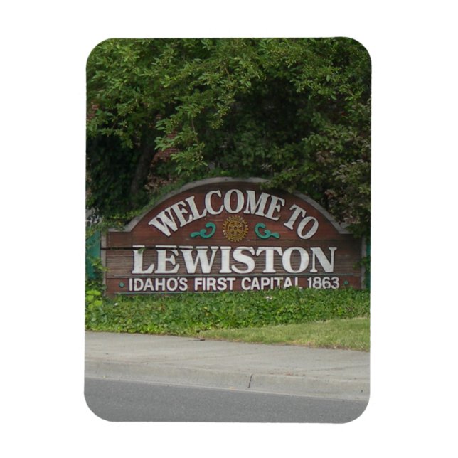 Ímã Lewiston Idaho (Vertical)