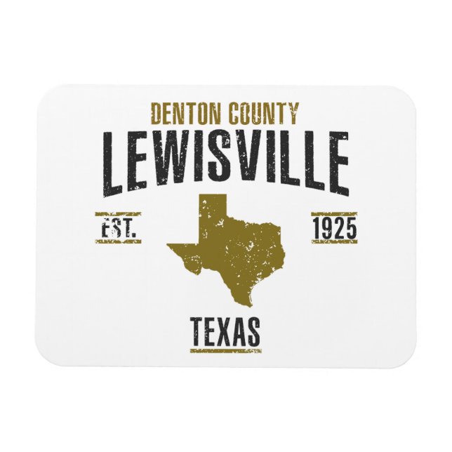 Ímã Lewisville (Horizontal)