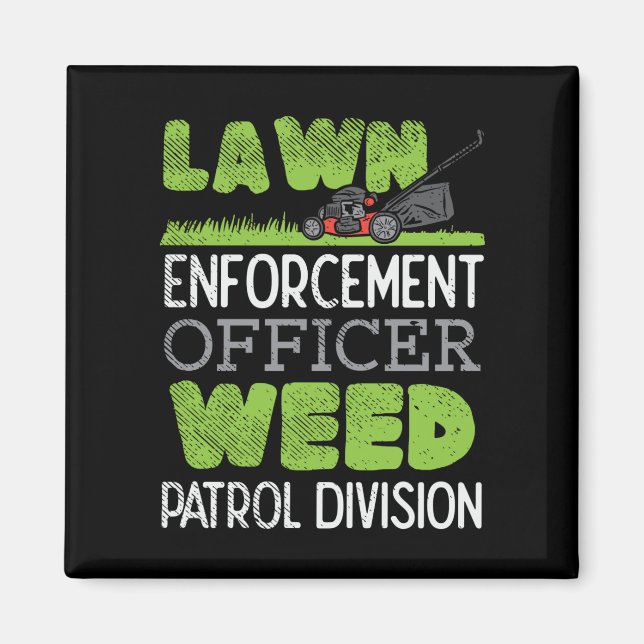 Imã Lewn Mower (Frente)