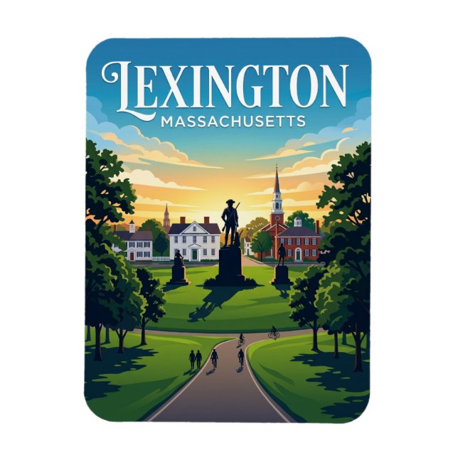 Ímã Lexington EUA (Vertical)