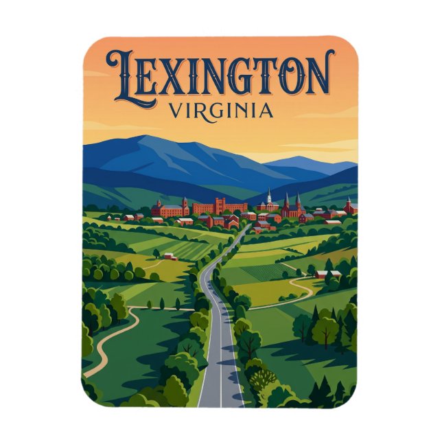 Ímã Lexington EUA (Vertical)