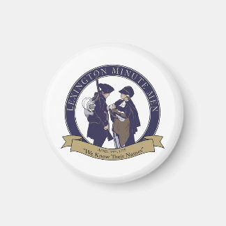 Imã Lexington Minute Men Magnet