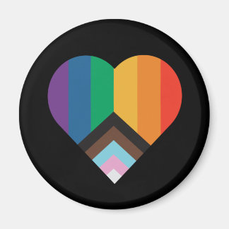 Imã LGBT+amor do orgulho. Arco-íris      sinalizadorBo