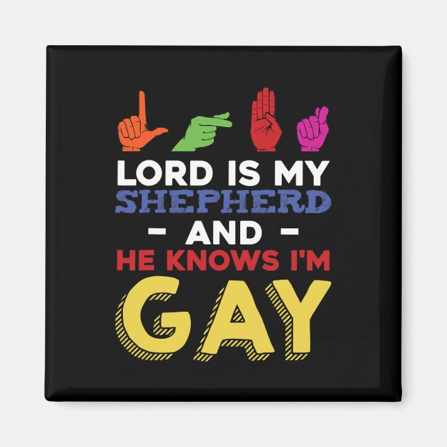 Imã Lgbt Orgulho gay Mês Sinal de Consciência Sinal Q (Frente)