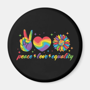 Imã LGBTQ - Paz, Amor, Igualdade