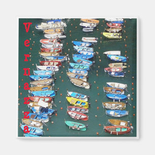 Imã LGR016 VERNAZZA - Harbour - Cinque Terre - Fridge