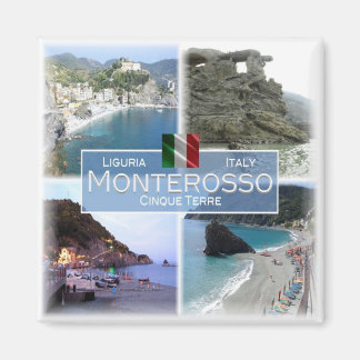 Imã LGR059 MONTEROSSO - Mosaico - Itália - Fecho