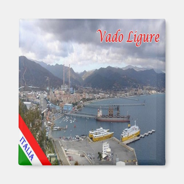 Imã LGR076 VADO LIGURE, Liguria, Itália, Fridge (Frente)