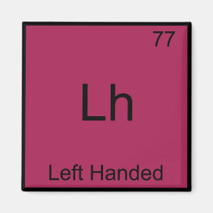Imã Lh - Símbolo de Química de Elemento Engraçado 