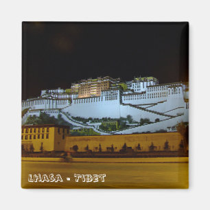 Imã Lhasa, Palácio de Potala - Tibete (Imã de gelade