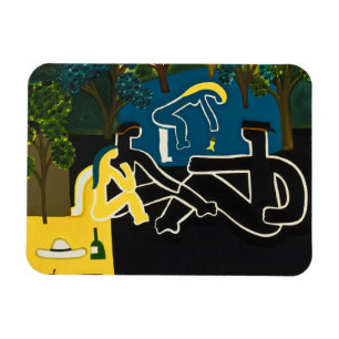 Ímã L'herbe do sur do Dejeuner