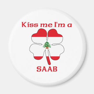 Imã Libanês Personalizado Me Beija Sou Saab