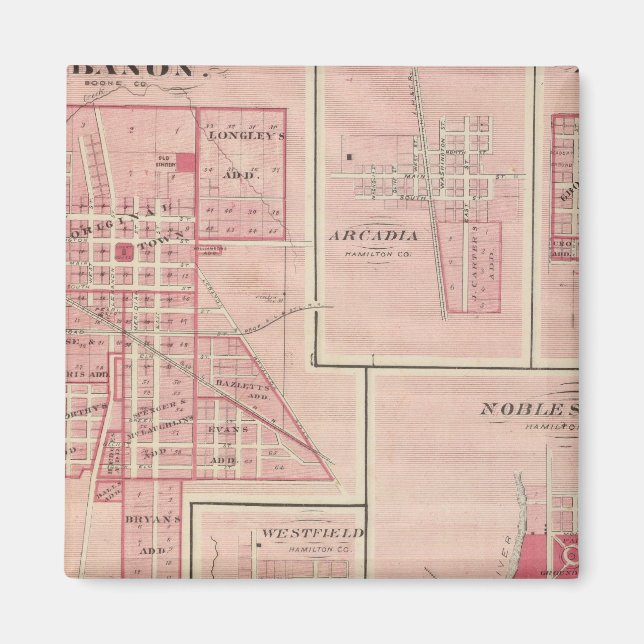 Imã Líbano, Boone Co com Arcadia, Zionsville (Frente)