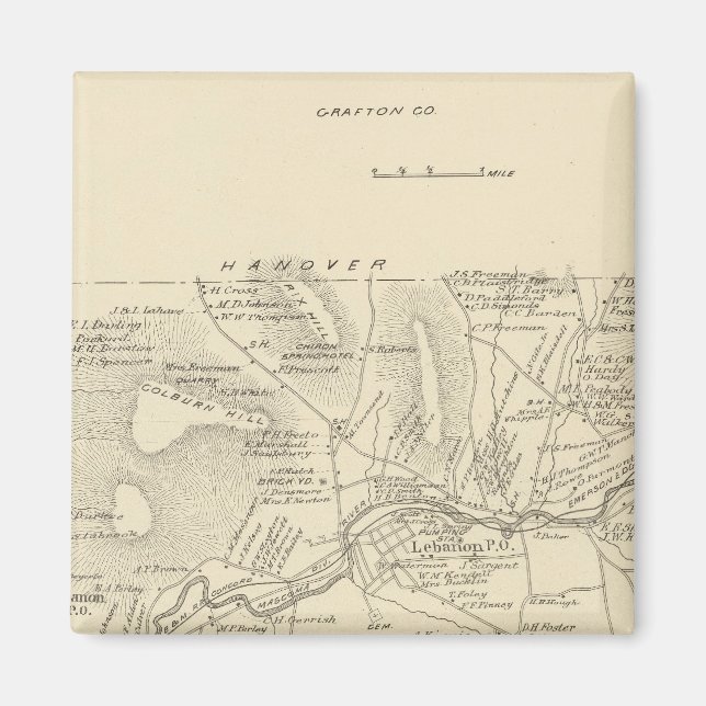 Imã Líbano, Grafton Co (Frente)