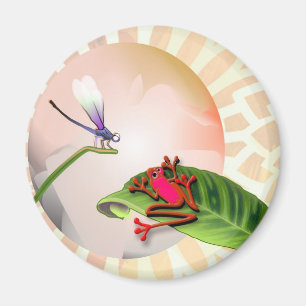 Imã Libélula de observação de RedFrog
