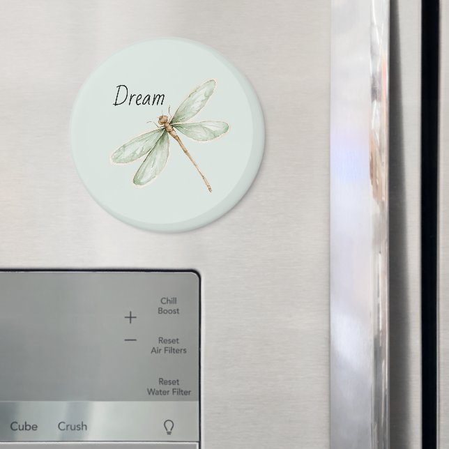 Imã Libélula do Sonho de Menta (In Situ (Fridge))