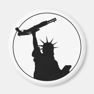 Imã Liberdade com espingarda