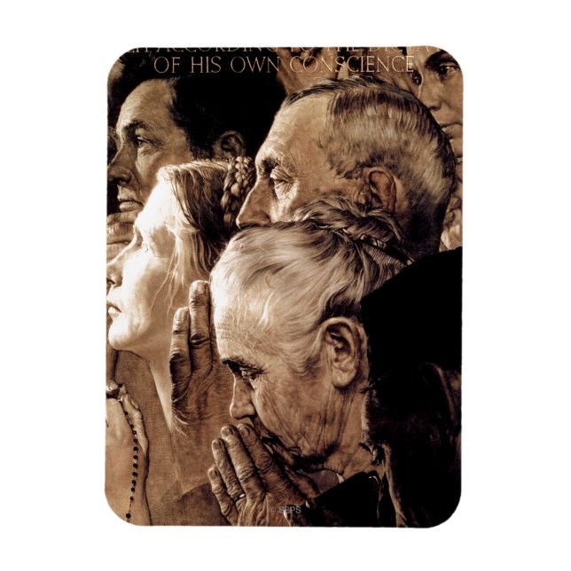 Ímã Liberdade de Culto (Vertical)