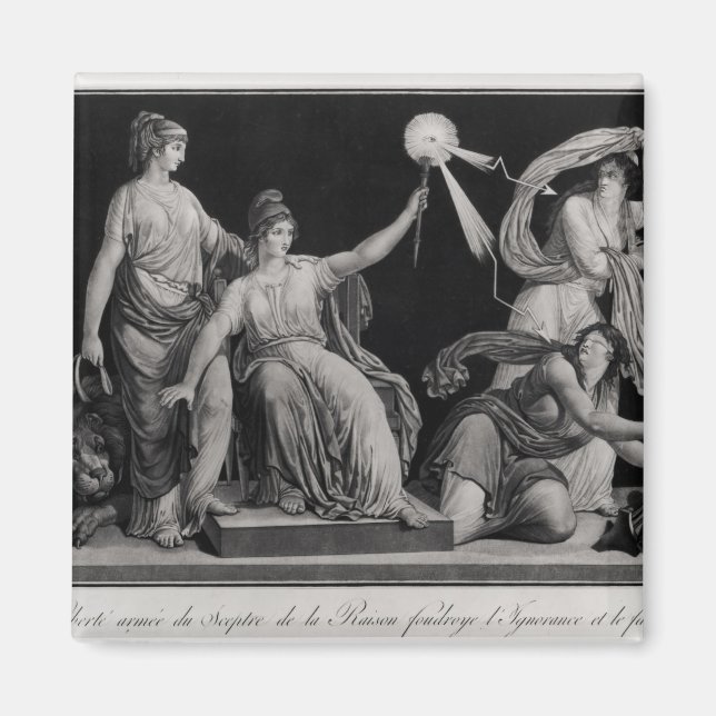 Imã Liberdade, derrubar Ignorância e Fantasia (Frente)