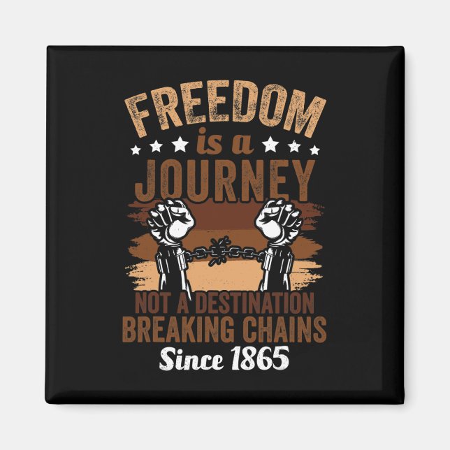 Imã Liberdade é uma jornada de 1865 afro-americanos (Frente)