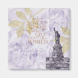 Imã Liberdade inspirada de New York