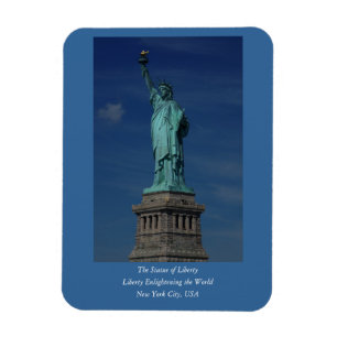 Ímã Liberdade que ilumina o mundo - estátua da