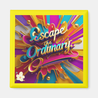 Imã "Libere a vibração da vida"