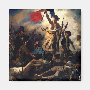 Imã Liberty Liderando as Pessoas, Eugene Delacroix