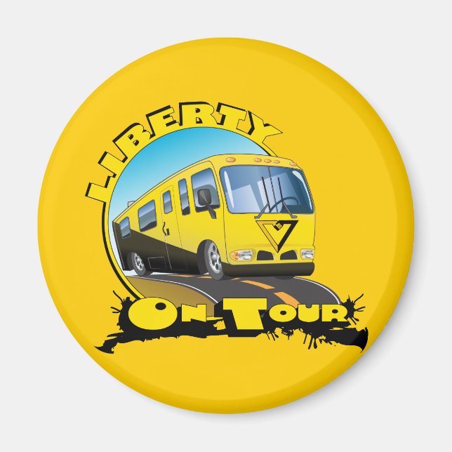 Imã Liberty On Tour (Frente)