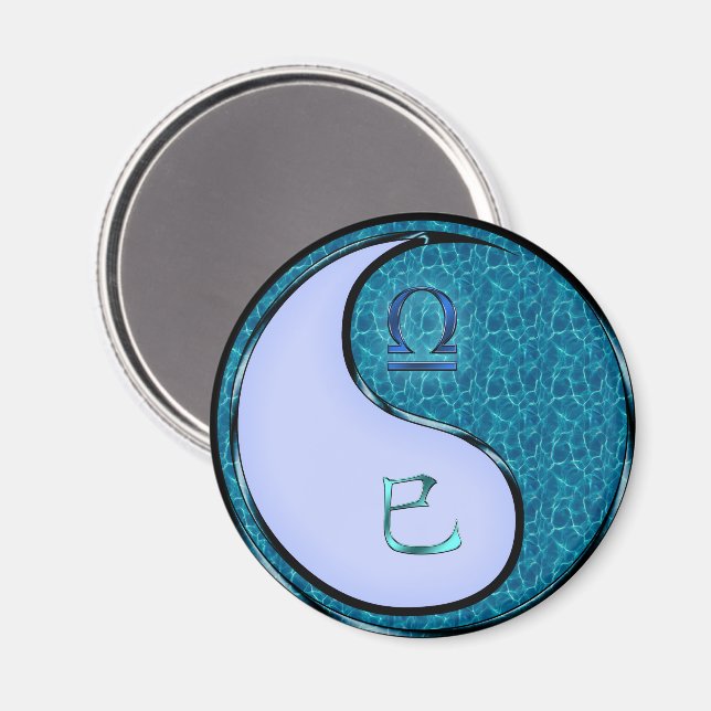 Imã Libra & Cobra de Água (Front/Back)