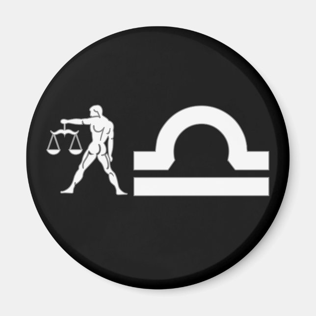 Imã Libra com Símbolo (Frente)